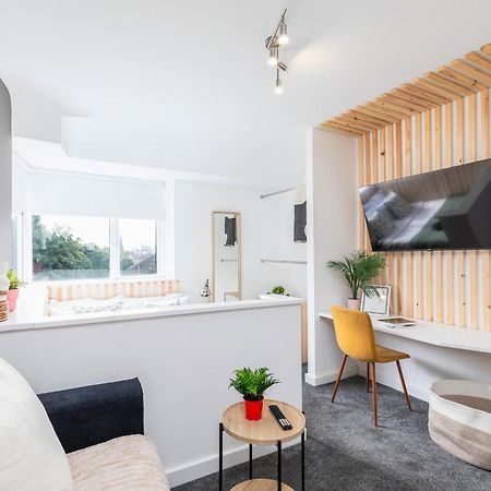 Stylish Studio Apt In Leeds Leeds  Luaran gambar