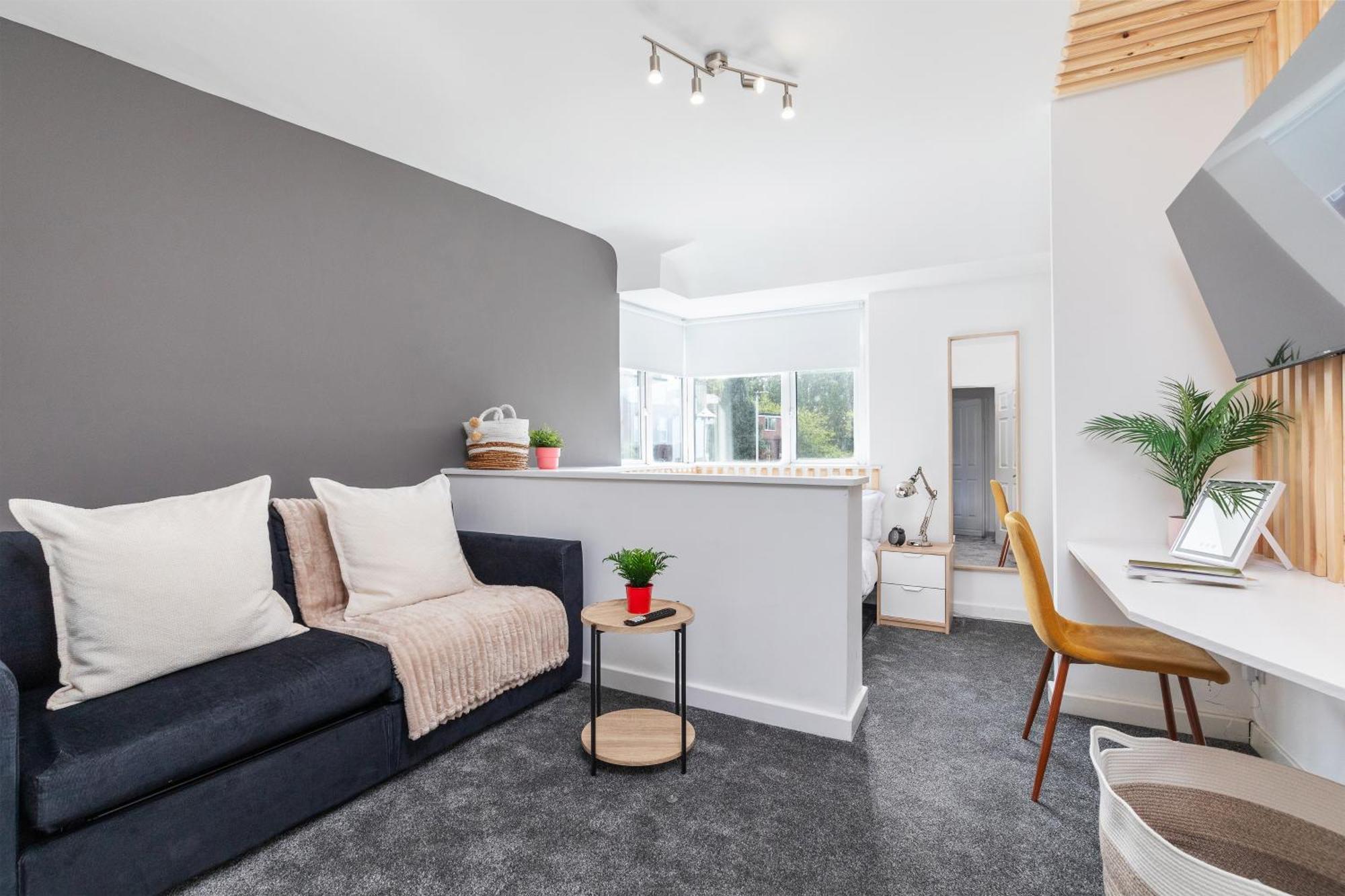 Stylish Studio Apt In Leeds Leeds  Luaran gambar